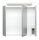 Spiegelschrank 70cm Beton-Optik mit Design LED-Lampe