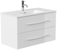 Waschtisch HOMELINE 91cm weiß hochglanz