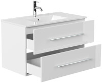 Waschtisch HOMELINE 91cm weiß hochglanz