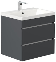 Waschtisch FELLINI 60cm Grafit SoftTouch
