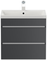 Waschtisch FELLINI 60cm Grafit SoftTouch