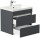 Waschtisch FELLINI 60cm Grafit SoftTouch