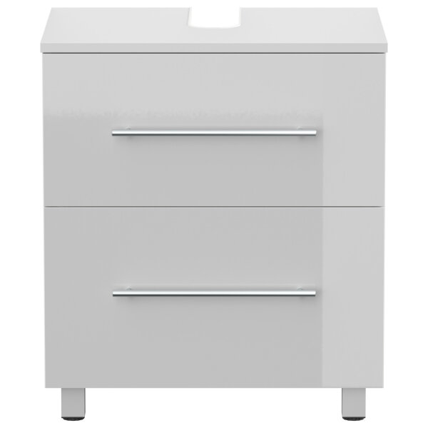 Waschbecken-Unterschrank MONDIAL 55cm weiß hochglanz