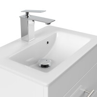 Waschtisch PORTUS 50cm weiß hochglanz (SlimLine)