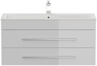 Waschtisch PORTUS 100cm weiß hochglanz (SlimLine)