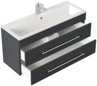 Waschtisch PORTUS 100cm Grafit SoftTouch (SlimLine)