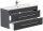 Waschtisch PORTUS 100cm Grafit SoftTouch (SlimLine)