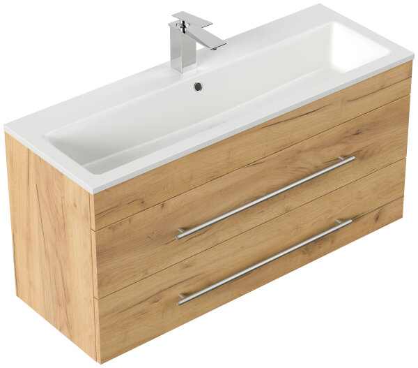 Waschtisch PORTUS 100cm Eiche gold (SlimLine)