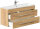 Waschtisch PORTUS 100cm Eiche gold (SlimLine)