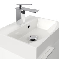 Waschtisch CUBI SlimLine 40cm weiß hochglanz