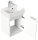 Waschtisch CUBI SlimLine 40cm weiß hochglanz