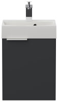 Waschtisch CUBI SlimLine 40cm Grafit SoftTouch