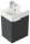 Waschtisch CUBI SlimLine 40cm Grafit SoftTouch