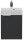 Waschtisch CUBI SlimLine 40cm Grafit SoftTouch