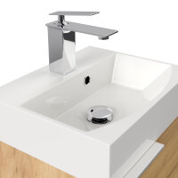 Waschtisch CUBI SlimLine 40cm Eiche gold