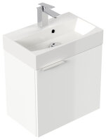 Waschtisch CUBI SlimLine 50cm weiß hochglanz