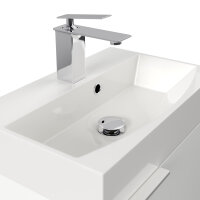 Waschtisch CUBI SlimLine 50cm weiß hochglanz