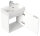 Waschtisch CUBI SlimLine 50cm weiß hochglanz