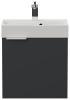 Waschtisch CUBI SlimLine 50cm Grafit SoftTouch