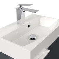 Waschtisch CUBI SlimLine 50cm Grafit SoftTouch