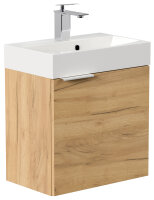 Waschtisch CUBI SlimLine 50cm Eiche gold