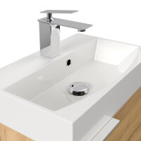 Waschtisch CUBI SlimLine 50cm Eiche gold