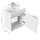 Waschtisch CUBI SlimLine 50cm Eiche gold