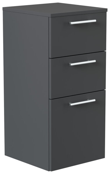 Midi-Hängeschrank 35,2x75x36,8cm Grafit SoftTouch