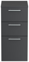 Midi-Hängeschrank 35,2x75x36,8cm Grafit SoftTouch
