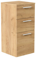 Midi-Hängeschrank 35,2x75x36,8cm Eiche gold