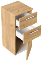 Midi-Hängeschrank 35,2x75x36,8cm Eiche gold