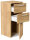 Midi-Hängeschrank 35,2x75x36,8cm Eiche gold