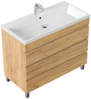 Waschtisch FELLINI S 100cm Eiche gold