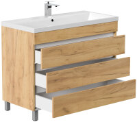 Waschtisch FELLINI S 100cm Eiche gold