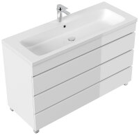Waschtisch FELLINI S 120cm weiß hochglanz