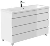 Waschtisch FELLINI S 120cm weiß hochglanz