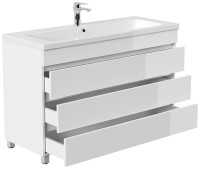 Waschtisch FELLINI S 120cm weiß hochglanz