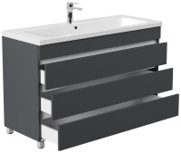 Waschtisch FELLINI S 120cm Grafit SoftTouch