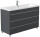 Waschtisch FELLINI S 120cm Grafit SoftTouch