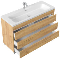 Waschtisch FELLINI S 120cm Eche gold