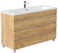 Waschtisch FELLINI S 120cm Eche gold