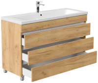 Waschtisch FELLINI S 120cm Eche gold