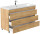 Waschtisch FELLINI S 120cm Eche gold