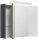 Spiegelschrank 75cm Grafit SoftTouch mit LED-Beleuchtung