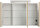 Spiegelschrank 120cm Eiche gold mit LED-Beleuchtung