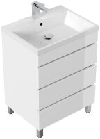 Waschtisch FELLINI S 60cm weiß hochglanz