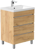 Waschtisch FELLINI S 60cm Eiche gold