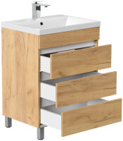 Waschtisch FELLINI S 60cm Eiche gold