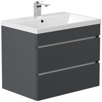 Waschtisch FELLINI 70cm Grafit SoftTouch