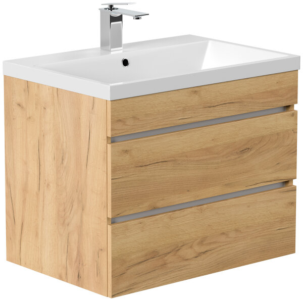 Waschtisch FELLINI 70cm Eiche gold